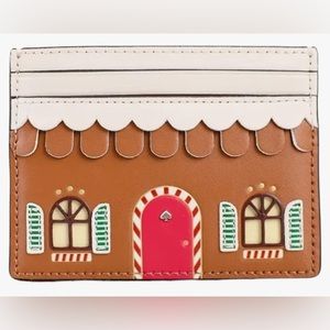 Kate Spade Gingerbread House cardholder